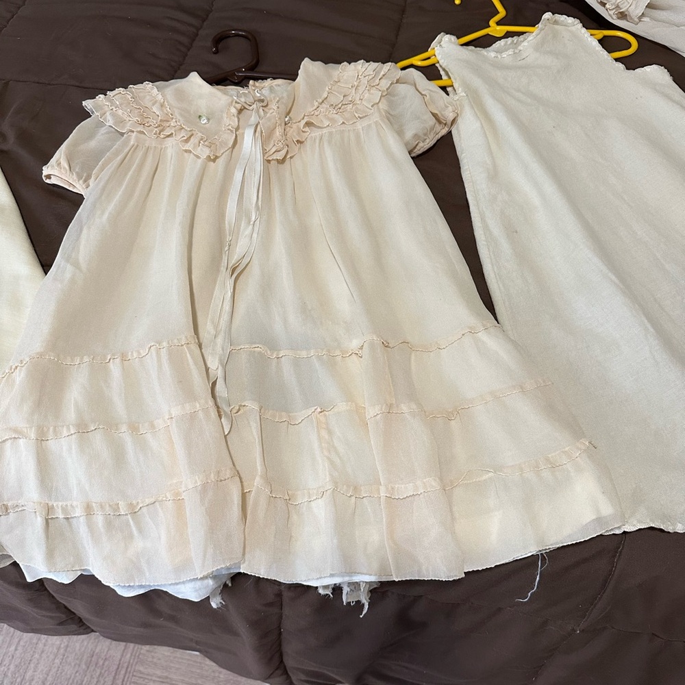 Vintage clothes for dolls